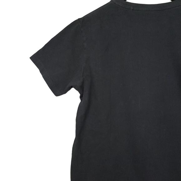 Andy Warhol Jean Michel Basquiat Graphic T-Shirt Size Medium Black SPRZNY - Picture 9 of 13